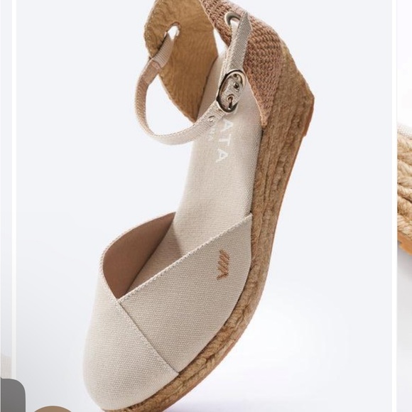 Viscata wedge shoes new  size 5 espadrille - Picture 3 of 7